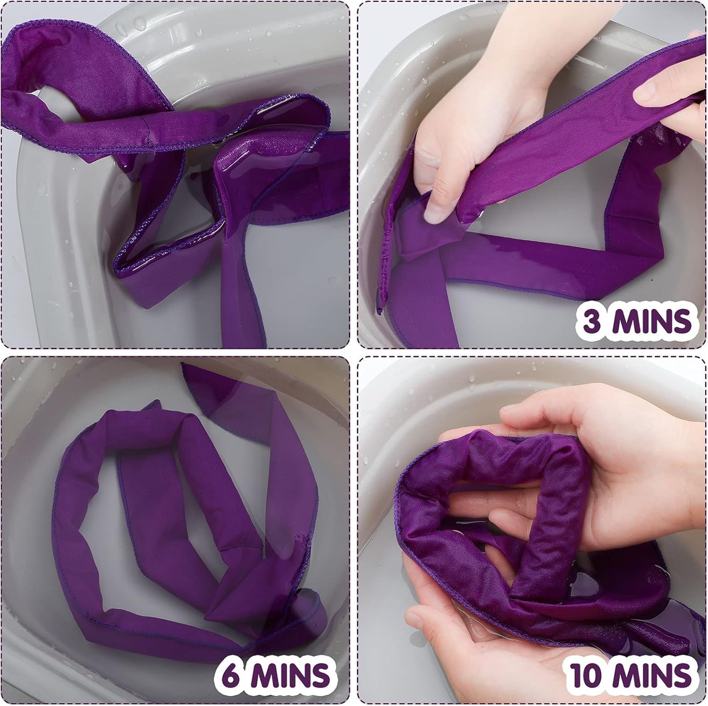 Ice Cooling Scarf Cooling Neck Bandana Wrap Headband for Men Women Outdoor Activities
