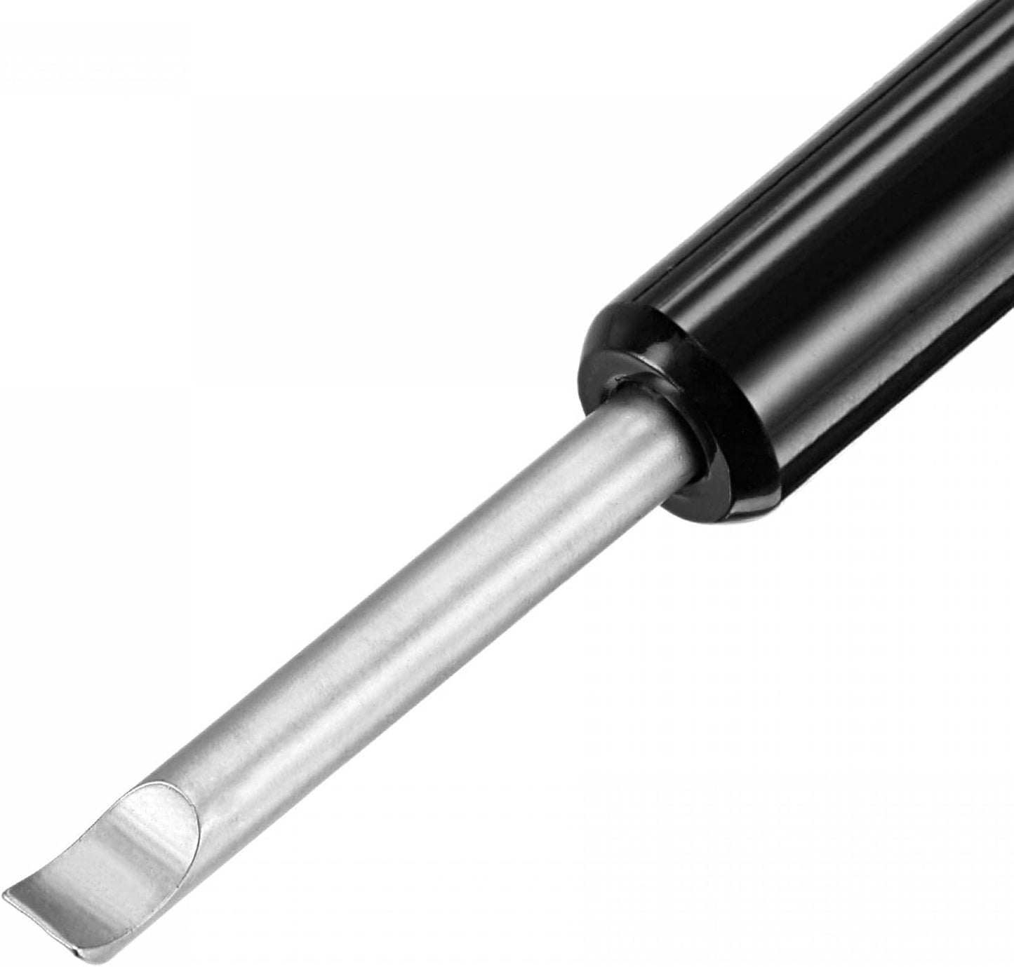 Watch Back Cover Opener, Case Remover Tool, 5mm Width Pry Bar ABS Handle Battery Remover Repair Replacing Watchmaker Tools, Black 2 Pcs