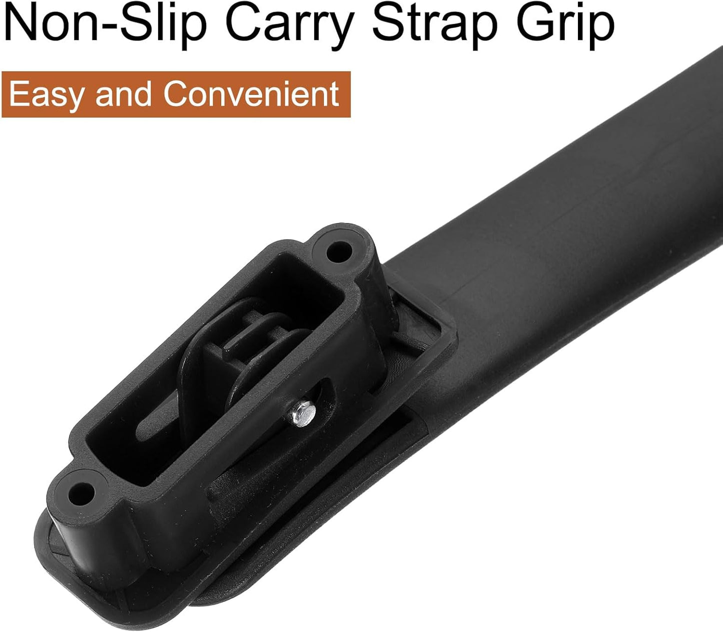 Luggage Handle Replacement 8.5 Inch Suitcase Handle Carry Strap Plastic Pull Handle Grip Luggage Replacement Parts with Screws for Suitcase Box Luggage Case, Black