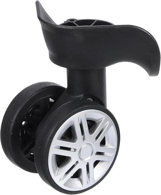 Luggage Wheel Replacement, Suitcase Trolley Wheels DIY Repair, Spinner Wheels Luggage Accessories, Swivel Silent Wheel, Black