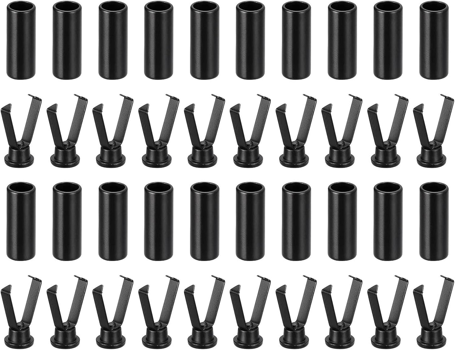 Shoelace Tips, Alloy Shoe Lace Ends Tip, Cylindrical Tip Replacement for Shoestring