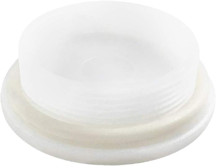 Bung Cap with 2" Thread Size for 55 Gallon Plastic Drums, 4 Pack Poly Buttress Drum Bung, Fine Thread
