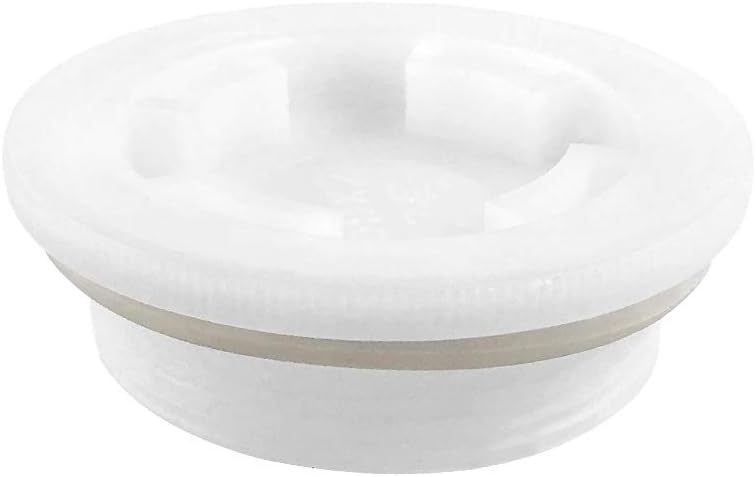 Bung Cap with 2" Thread Size for 55 Gallon Plastic Drums, 4 Pack Poly Buttress Drum Bung, Fine Thread