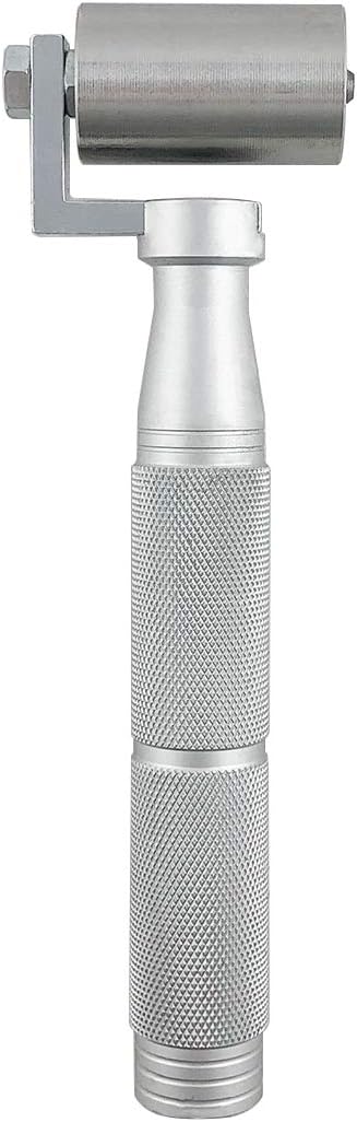 1.5" Stainless Steel Home Wallpaper Seam Roller Wall Paper Construction Tool Seam Flat Roller Paint Tool
