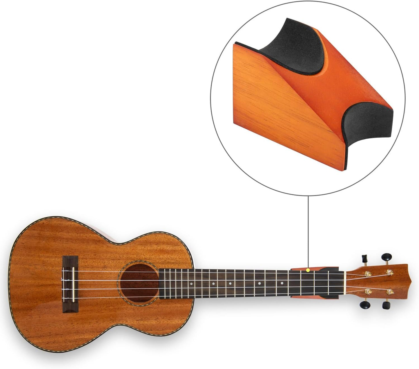Neck Support Luthier Tool for Guitar, Guitar Neck Rest, Pillow String Instrument Neck Support for Guitar Workstation, Violins, Banjos, Ukuleles, Mandolins