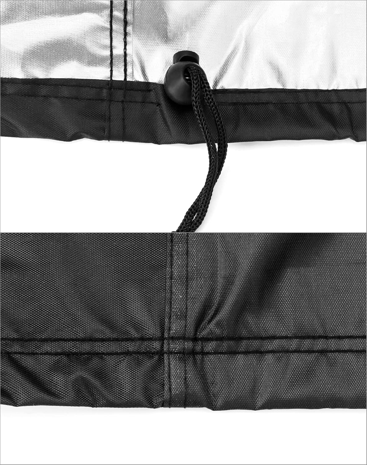 Dustproof Miter Saw Cover, 210D Oxford Cloth with Bottom Drawcord Fits Most Miter Saws, Planers, Machine Tools, Rustproof and Waterproof, Black