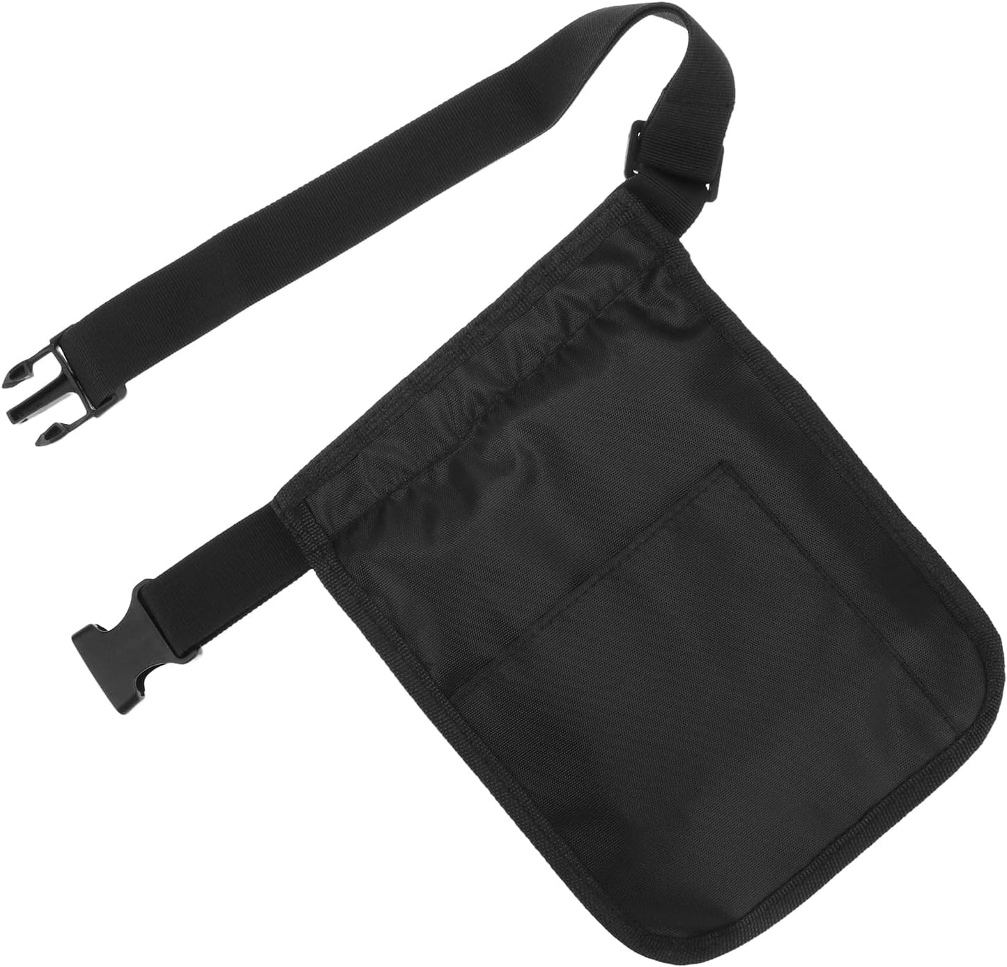 Nurse Waist Pouch Bag for Women Men, 2 Pack Utility Organizer Belt Pouch, Waist Tool Storage Bag, Oxford Fabric, 10x7 in, Black