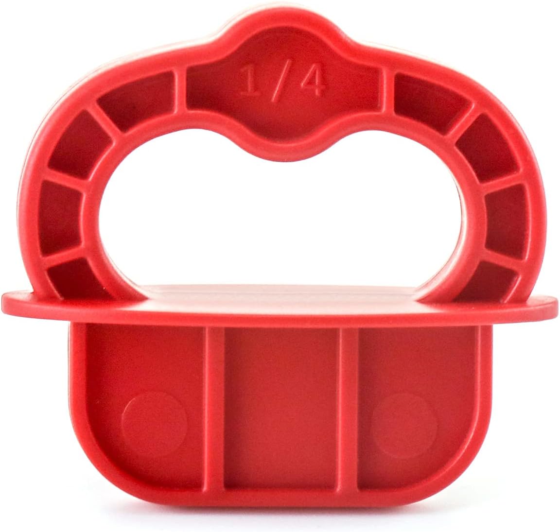 Deck Board Jig, 12 Pcs 1/4" Gap Deck Board Spacer Rings for Pressure Treated, Composite, PVC, Plank