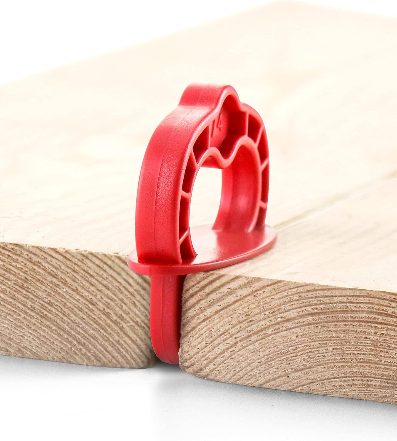 Deck Board Jig, 12 Pcs 1/4" Gap Deck Board Spacer Rings for Pressure Treated, Composite, PVC, Plank