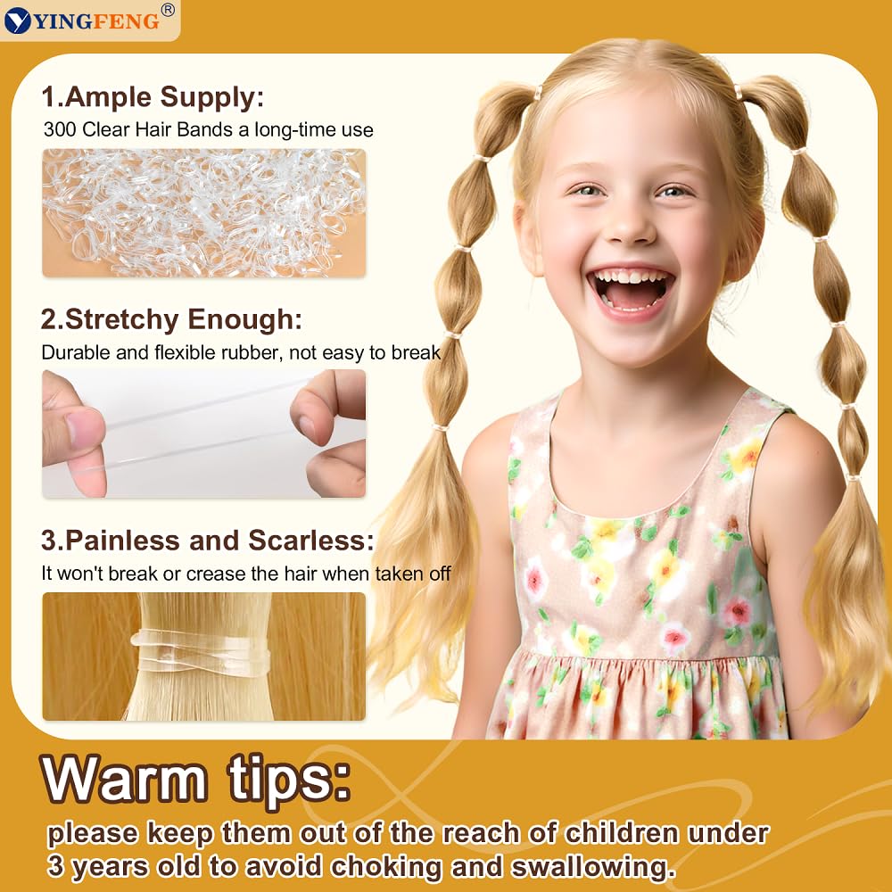 510PCS Blonde Bobby Pins Hair Pins Kit with Hair Net,  Includes 100 Bobby Pins for Women, 100 U Shaped Buns Hair Clips, 300 Hair Bands and 10 Blonde Hair Nets, Dance competition must haves