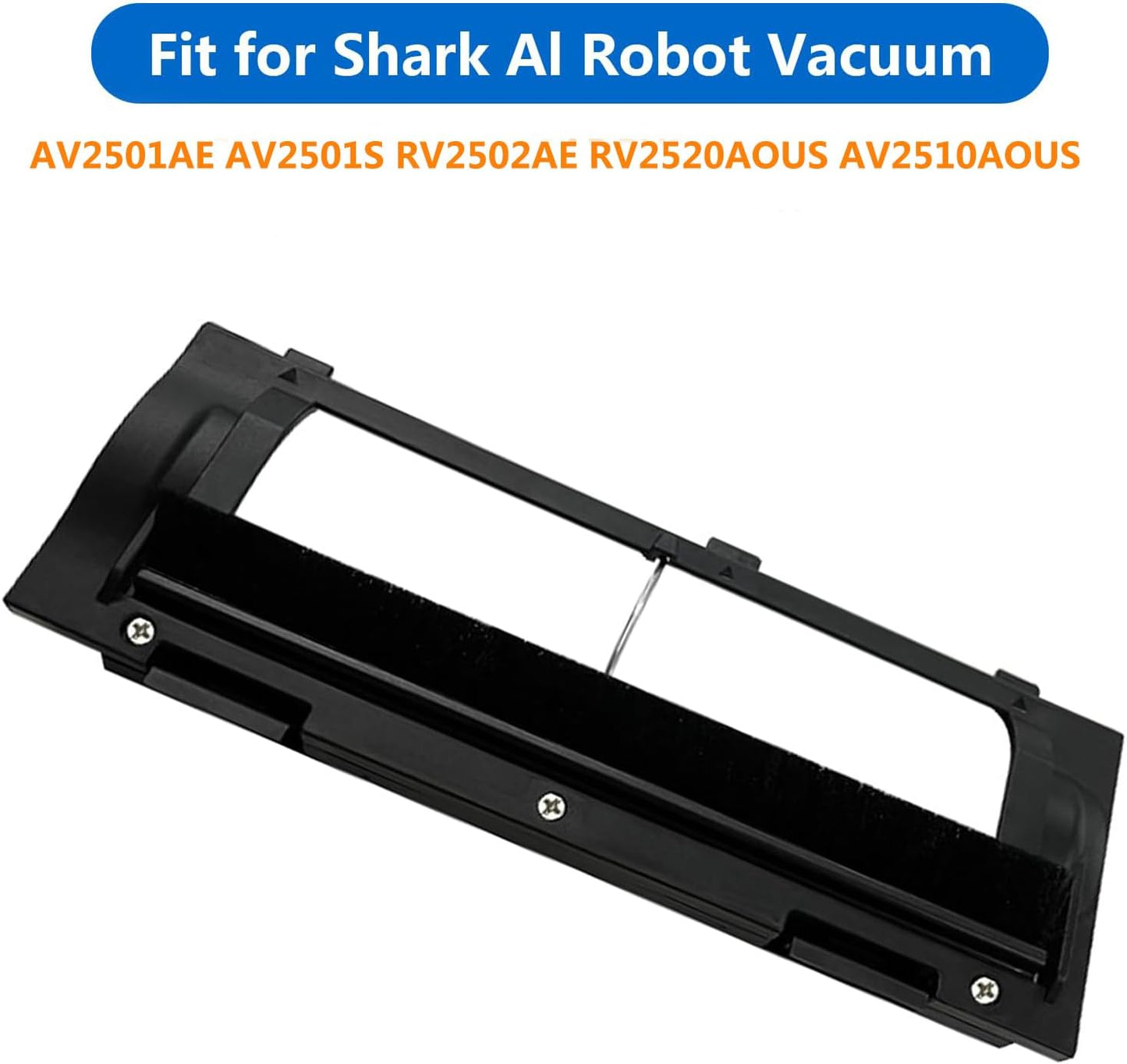 Main Brush Cover Guard for Shark AI AV2501S, AV2501AE, RV2502AE, RV2520AOUS, AV2510AOUS, AV2511AE, RV2310AE, AV2310AE Robotic Vacuum Cleaner Replacement Accessories