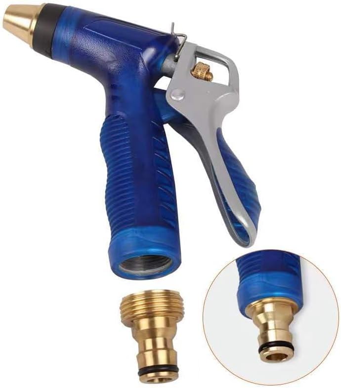 3/4” GHT Male Garden Hose Quick Connect Adapter Brass Connect Fitting（Pack of 4）