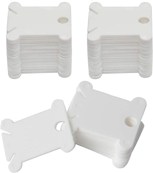Embroidery Floss Bobbins 150pcs Embroidery Thread Holder Floss Holder Thread Bobbins for Cross Stitch Crafting Sewing
