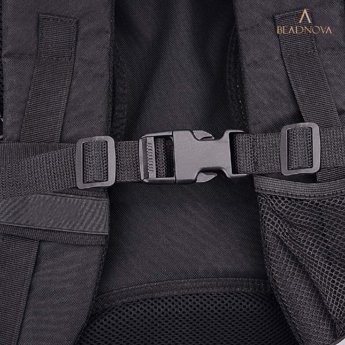 Side Release Buckle 1 Inch Plastic Buckles Clip Adjustable Release for Paracord Webbing Belt (Black, 1 Inch, 30 Piece)