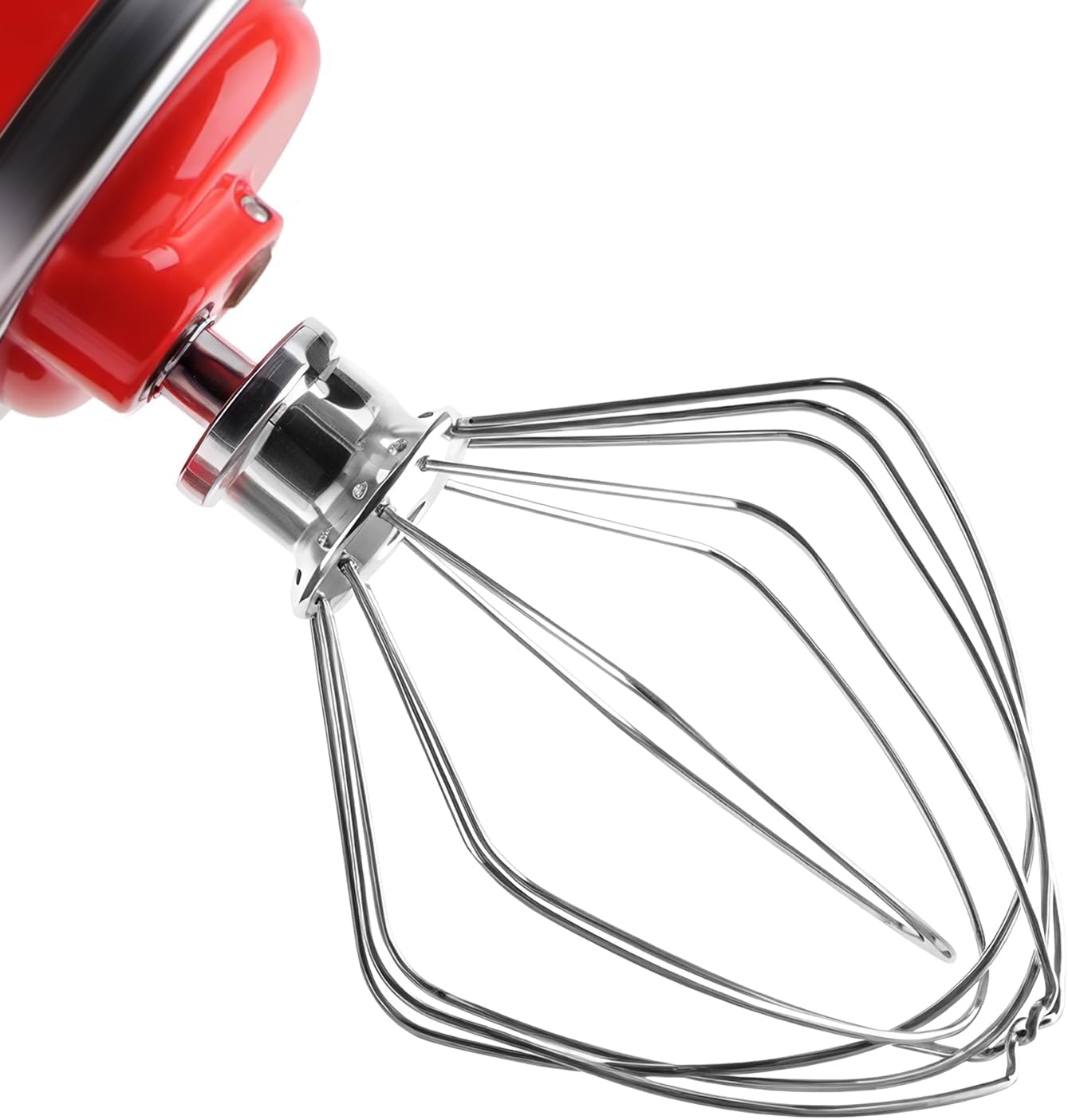 Stainless Steel K45WW Wire Whip, Attachments Fits for KitchenAid 4.5 5 Quart Tilt-Head Stand Mixer, Egg Stirrer, Cream Beater, Cakes Mayonnaise Whisk Kitchen aid Accessories