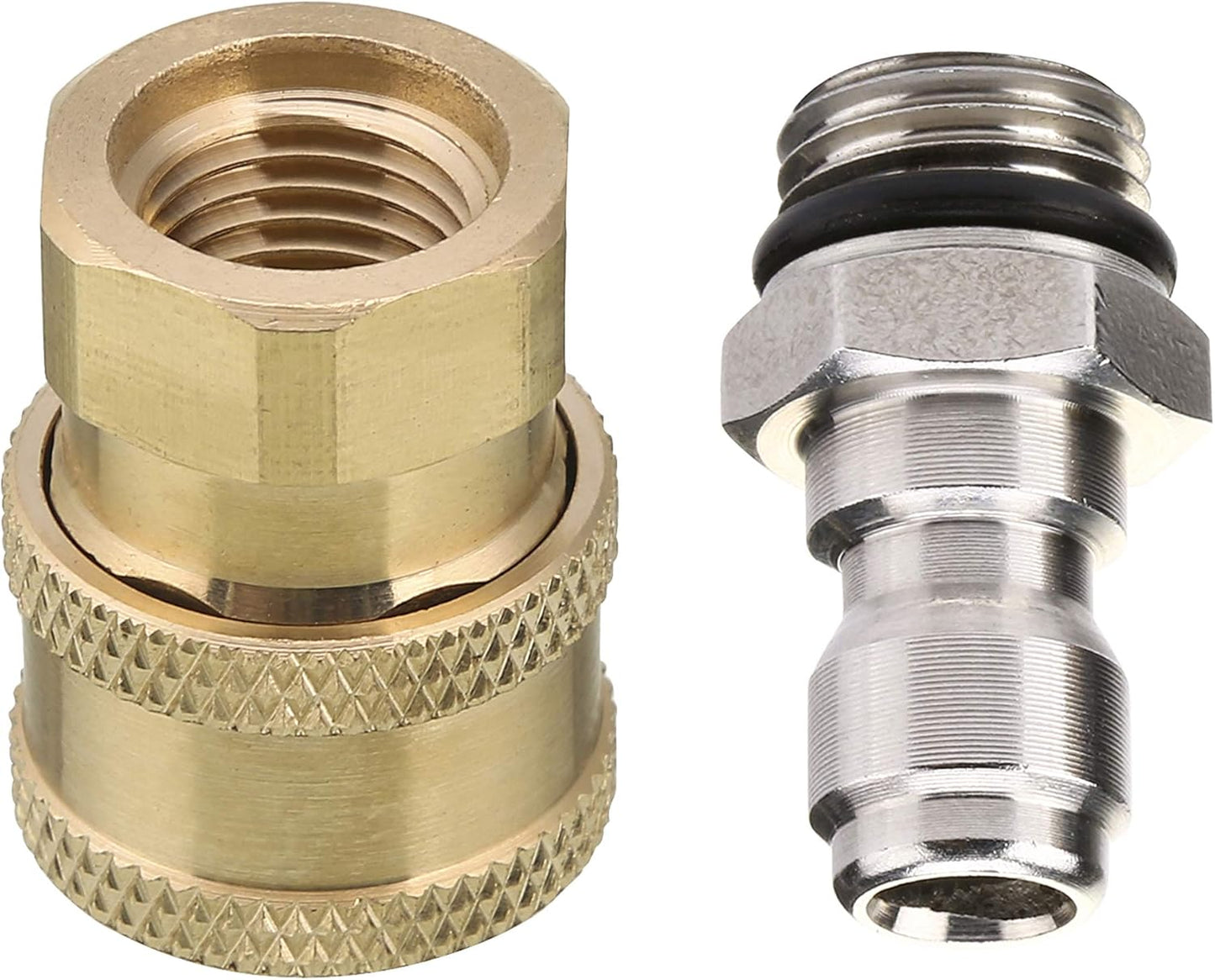 Pressure Washer Adapter Set, 1/4 Inch Quick Disconnect Kit, 5000 PSI