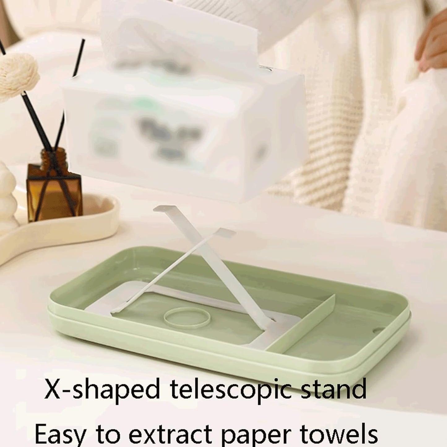 2 Pack Desk Organizer with Compartments for Pens and Toothpicks - Office Supply Storage Solution