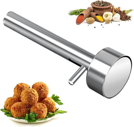 Professional Patty Maker with Thumb Grip - Perfect for Falafel Burgers and Meatballs