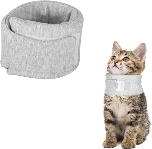 Soft Protective Collar for Cats & Small Dogs - Comfortable Adjustable (21-26 cm) - Set of 1