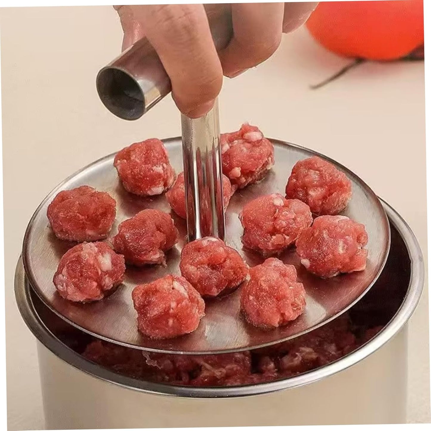 Stainless Steel Meatball Maker Scoop Silver 1 Piece