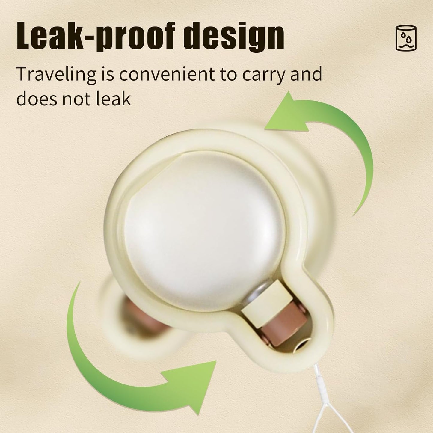 Collapsible Dog Water Bottle 350ml Leakproof BPA Free for Travel Outdoor Use