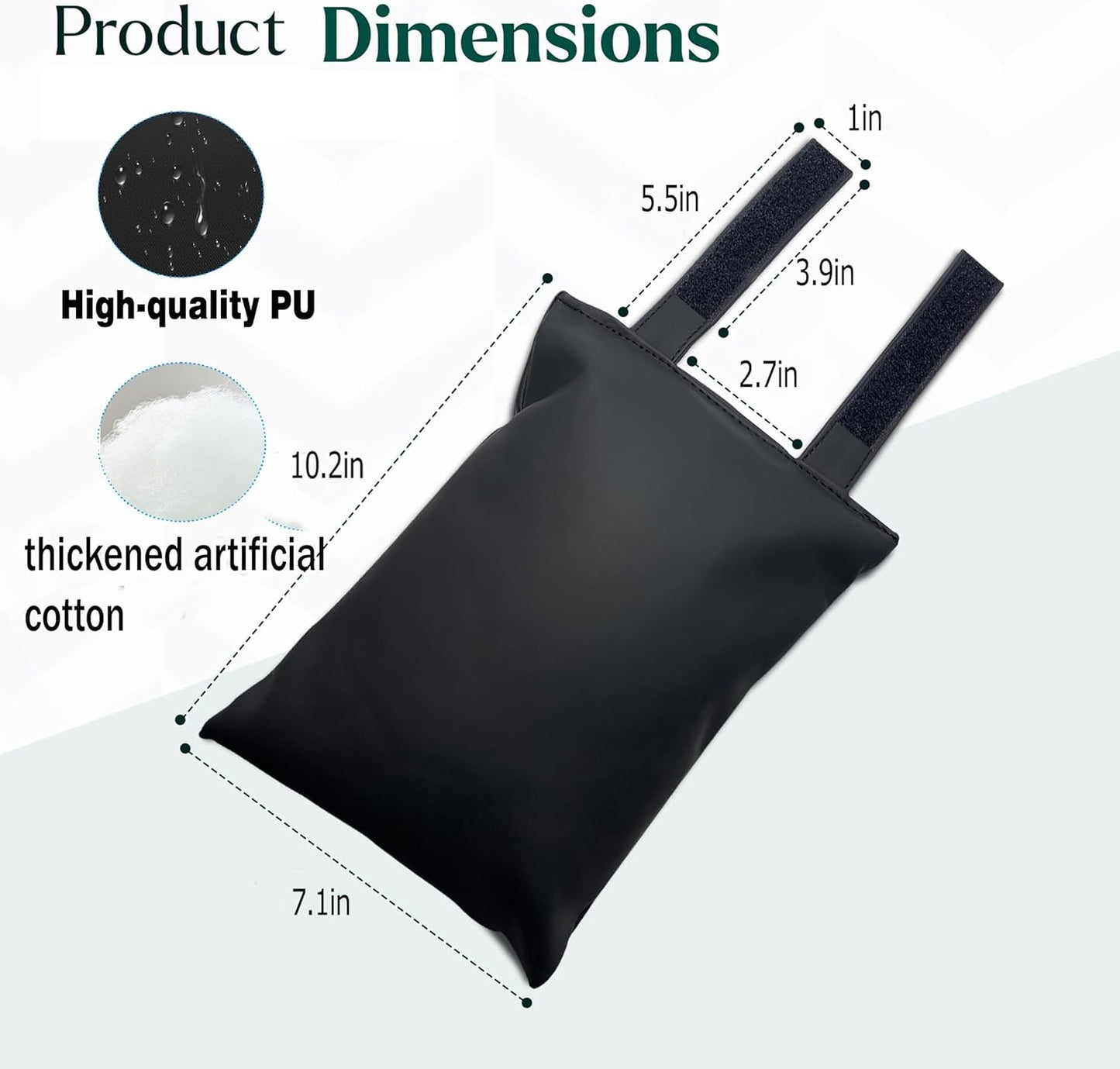 2 Pack Black Outdoor Faucet Cover Winter Freeze Protection Waterproof Insulated Garden Tap Sleeve Universal Cold Weather Shield
