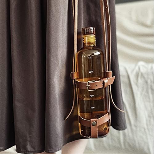 Universal Water Bottle Carrier Strap - Hands-Free Adjustable Holder for Walking, Cycling & Festivals - Pack of 1
