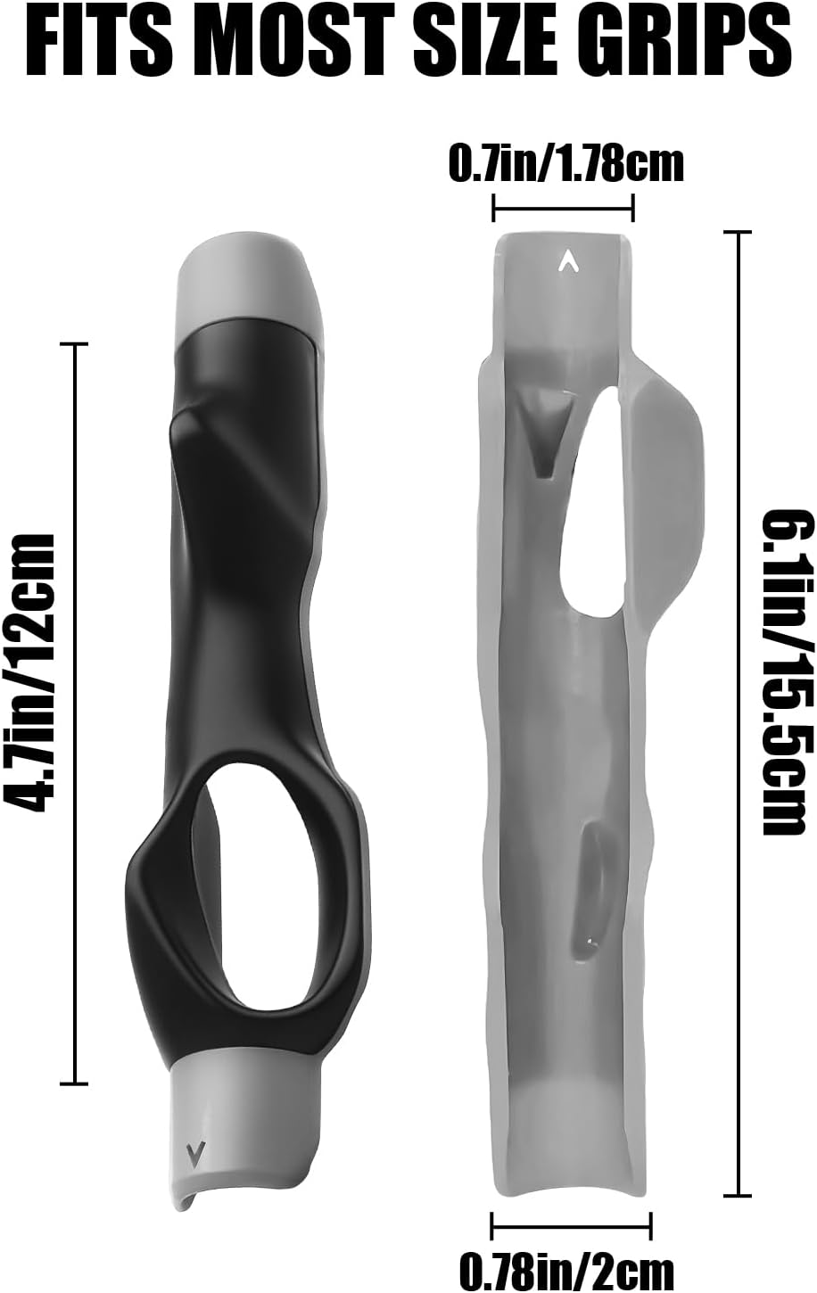 Golf Grip Trainer for Right-Handed Players Perfect Grip & Swing Training Aid Easy to Attach to Any Golf Club