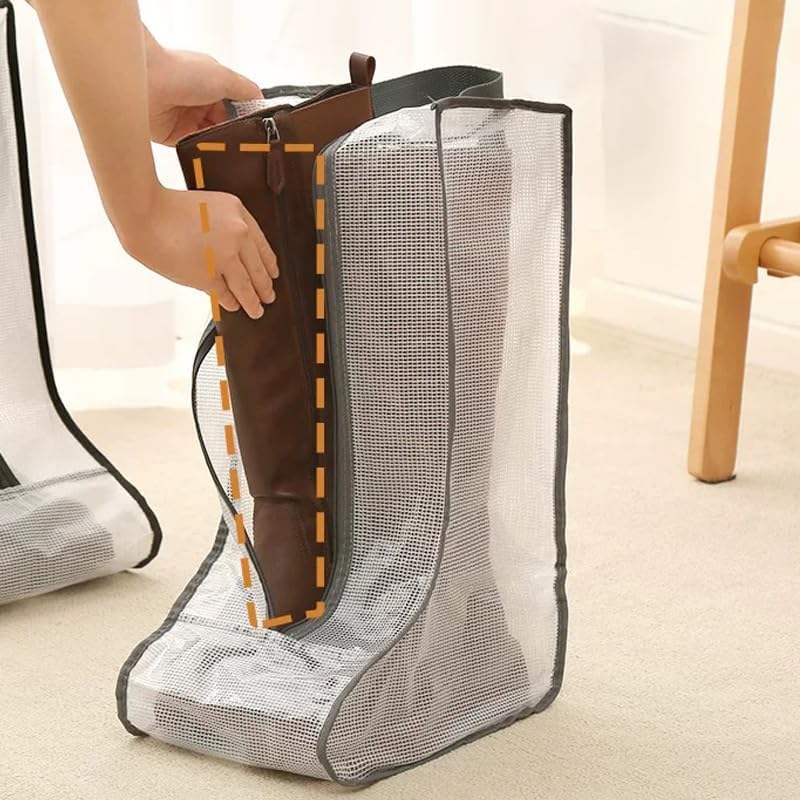 Waterproof Shoe Bags for Travel & Sports - High Model Shoe Organizer - Pack of 1