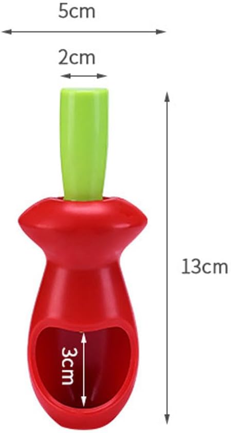 Cherry and Olive Pitter with Splatter Protection for Clean Work - Handy Kitchen Tool