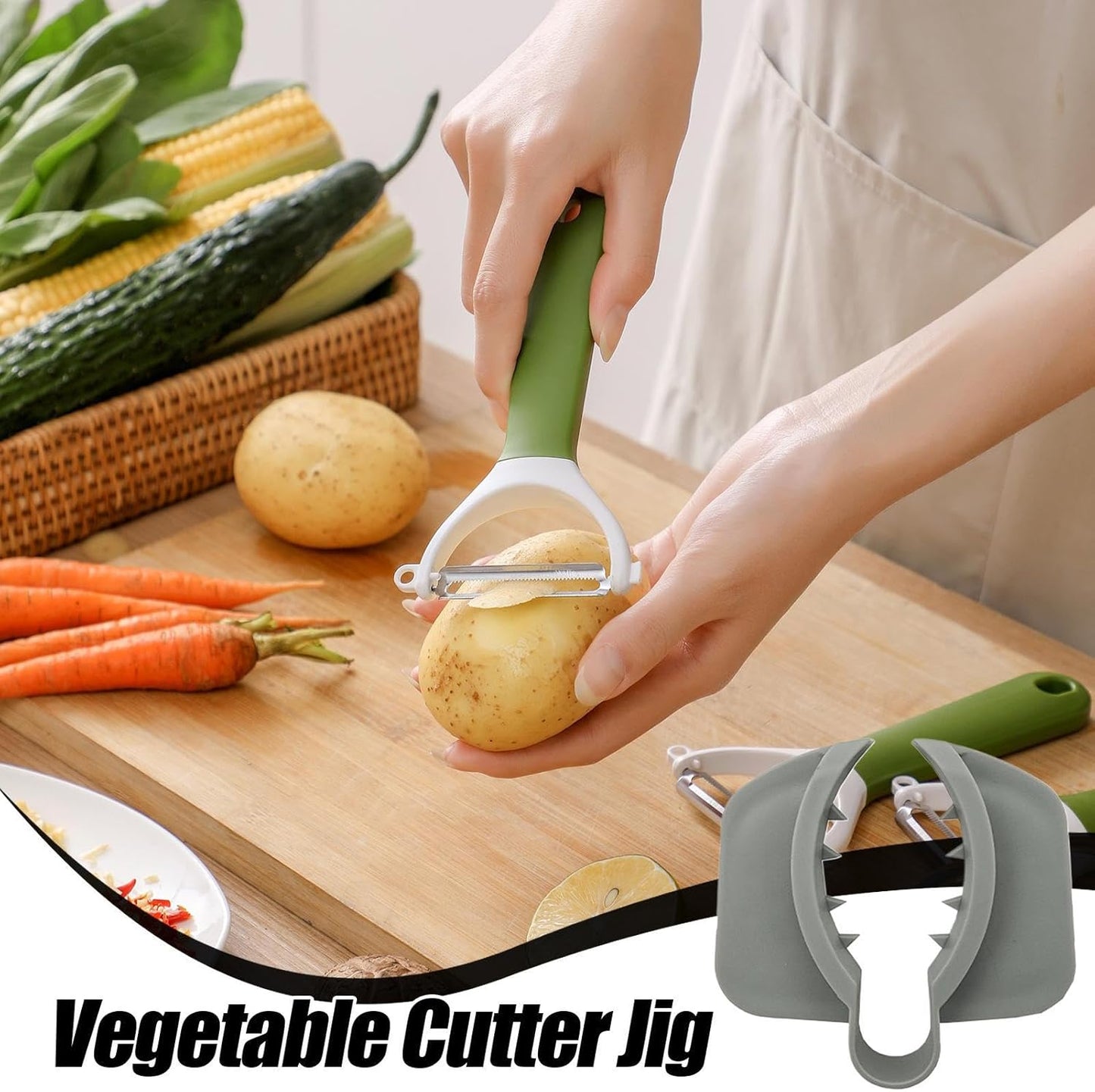 1 Piece Grey Anti-Slip Vegetable Cutter Safety Gloves - Ergonomic Kitchen Protection for Durable Food Preparation