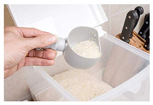 Cartoon Mouse Grey Rice Paddle - Kitchen Tool for Grains