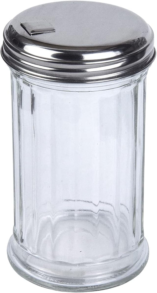 Sugar Bowl Glass Sugar Shaker Dispenser for Home Kitchen