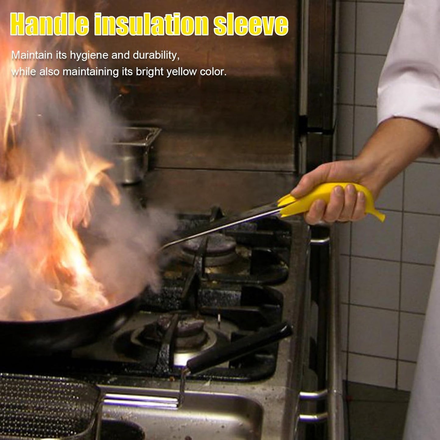 Yellow Banana Shaped Silicone Oven Mitts 1 Piece Heat Resistant Up to 240°C Scratch Resistant Suitable for Cast Iron Cookware Pans Dishwasher Safe