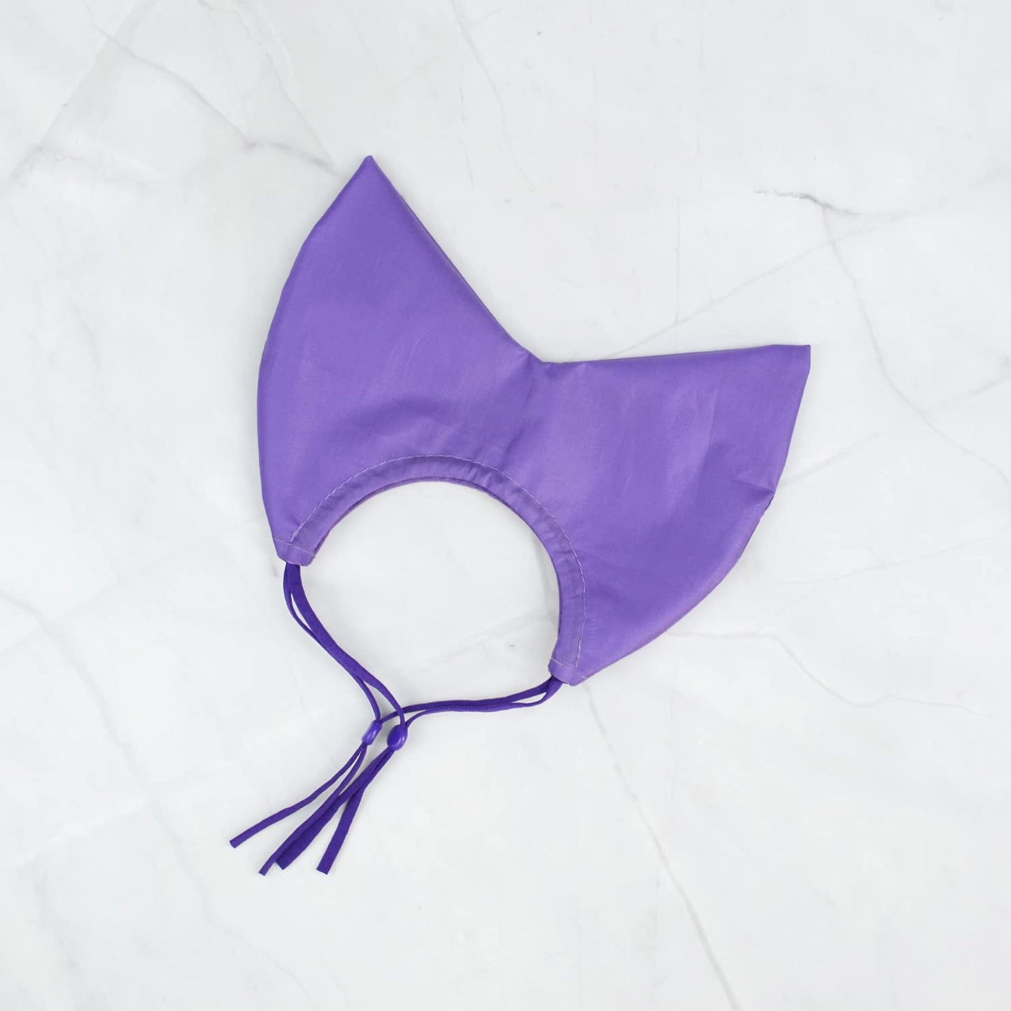 2 Pack Purple Waterproof Cat Shower Caps - Pet Ear Protection Covers for Bathing Rain - Water and Moisture Resistant Cat Ear Caps