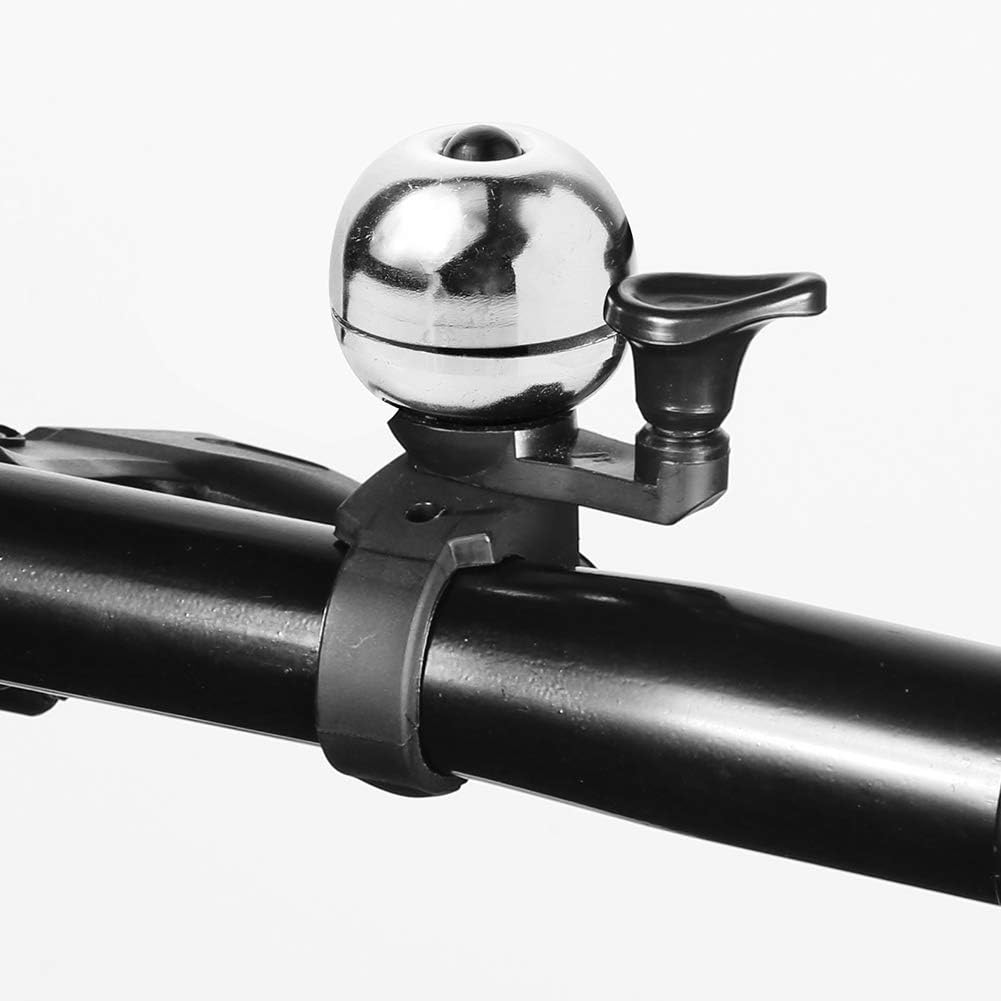 Loud Universal Bicycle Bell - Waterproof with Clear Sound - Suitable for Adults & Kids - Red - Set of 1