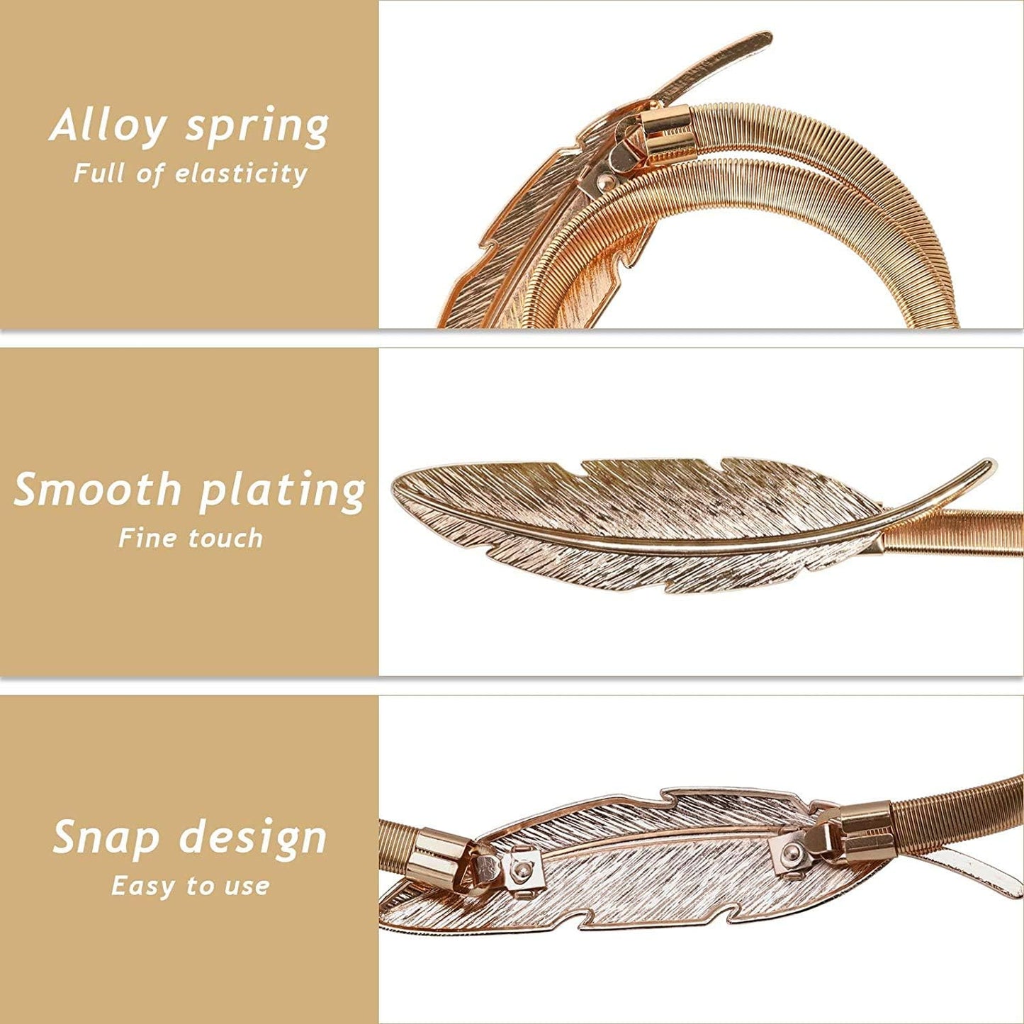 4 Pack Curtain Ties Gold Decorative Window Accessories for Hanging Curtains