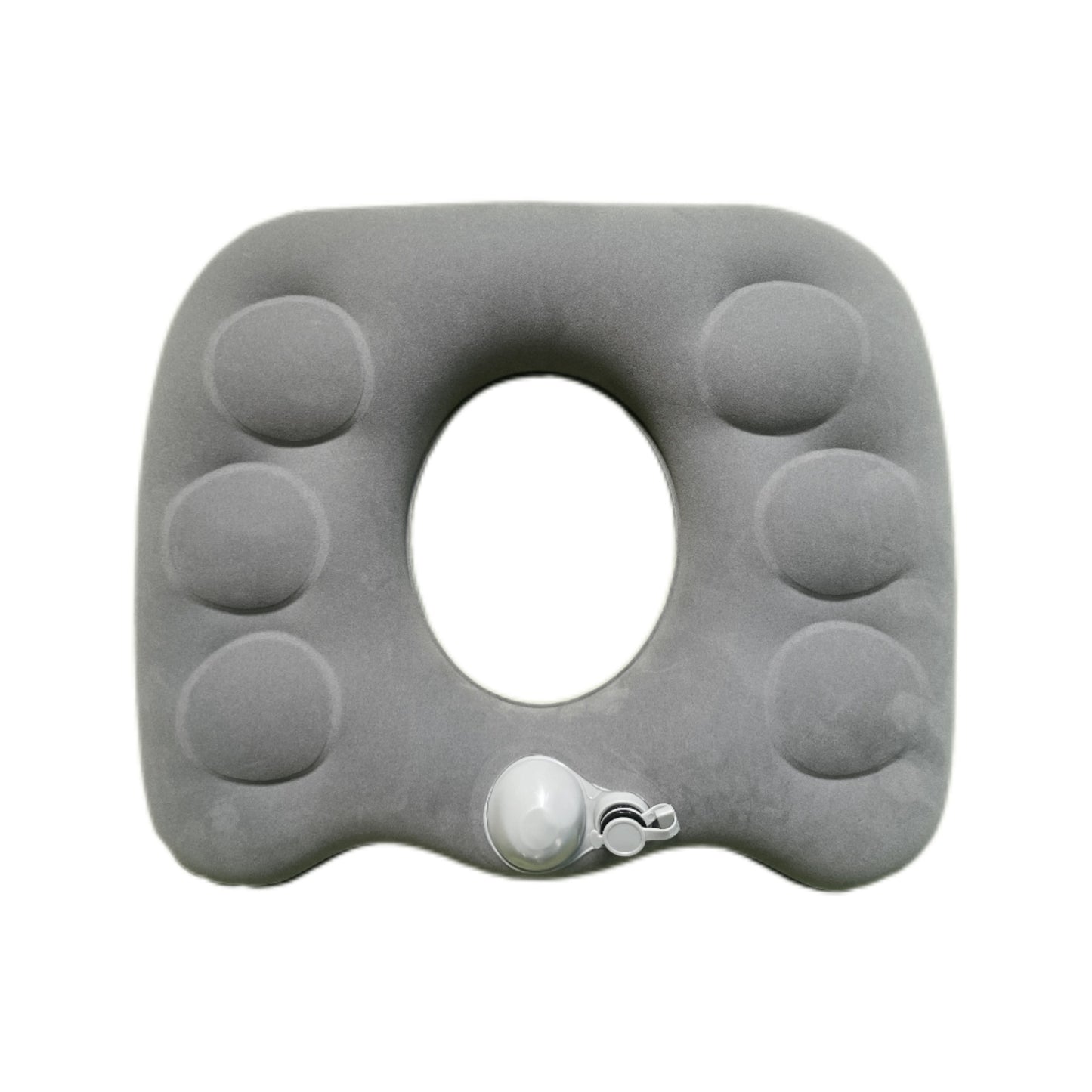 1 Piece Donut Seat Cushion Anti-Slip for Office Chair Car Grey Comfort Support Pillow