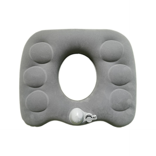 1 Piece Donut Seat Cushion Anti-Slip for Office Chair Car Grey Comfort Support Pillow