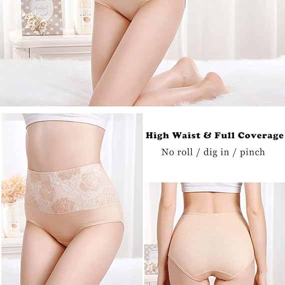 Women's 5-Pack L Size Multi-Colour Leakproof Briefs Underwear