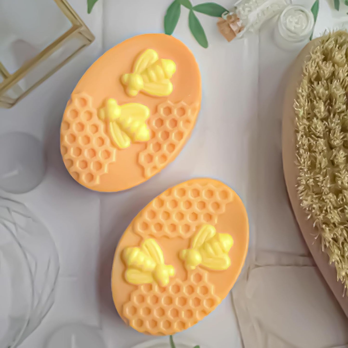 Silicone Molds for Making Candles and Soap - Purple - 2 Pieces