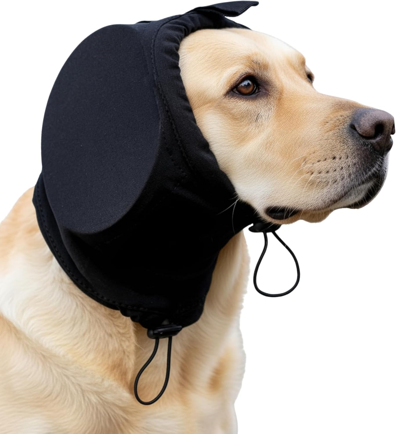 Dog Ear Muffs Soundproof Noise Reduction Ear Protection Warm L Black 1 Piece