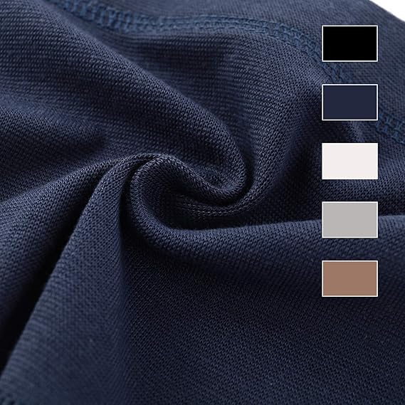 Adjustable Elastic Belly Bands 6 Pack - Maternity Support Belts for Pregnant Women - Black Grey White Dark Blue Khaki