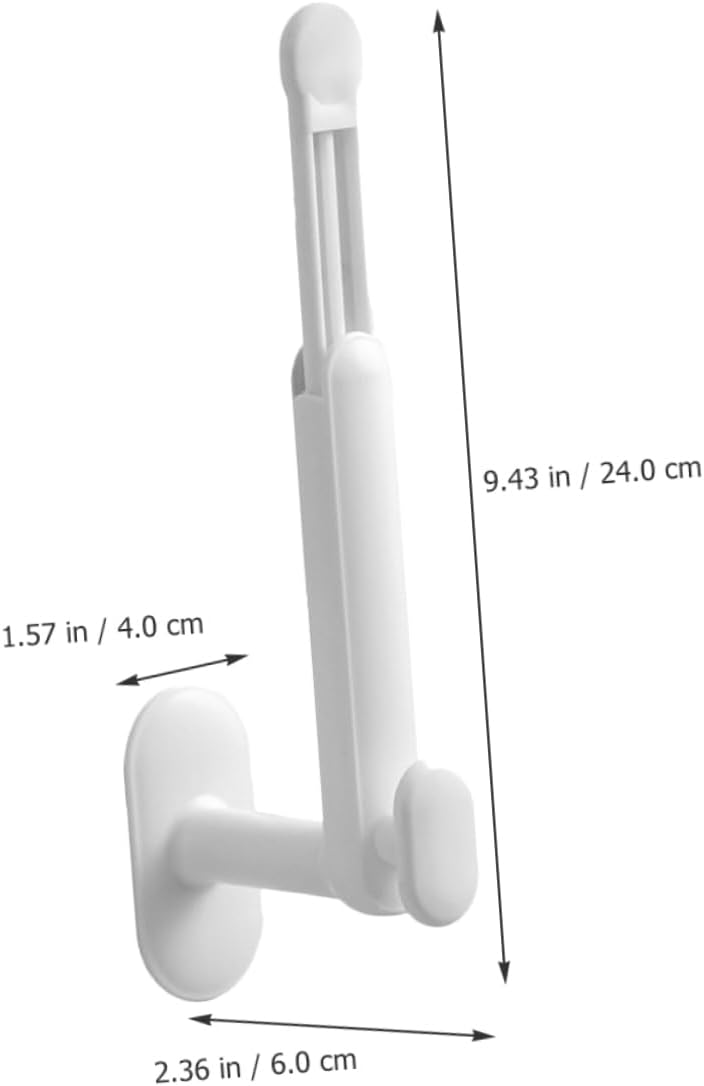 2 Pack Adjustable Hair Accessory Organizer with Hair Tie Holder White