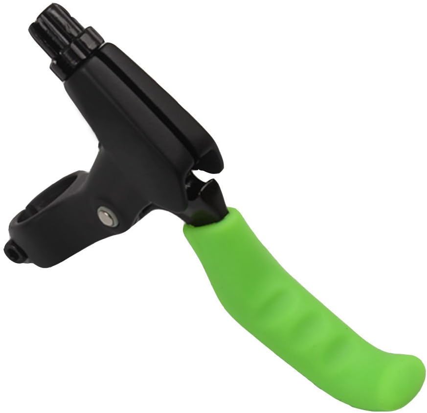 Silicone Bike Handlebar Grips Set 75x12mm Black Red Green Blue Yellow 5 Pairs Universal Fit