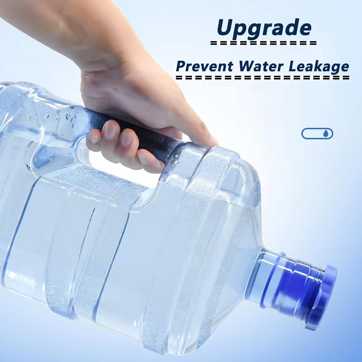 5 Gallon Water Kettle Lid Set of 4 Reusable Silicone Leakproof Bottle Lids