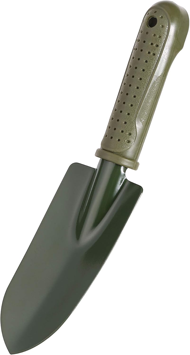 3-Piece Garden Tool Set - Carbon Steel - Ergonomic Handles - Garden Tools for Planting and Soil Cultivation