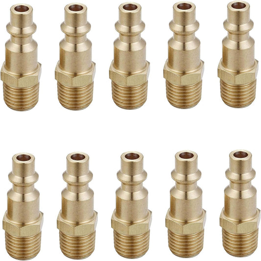10 Pack 1/4 Inch Adapters/Connectors - General Purpose, Durable & Rustproof