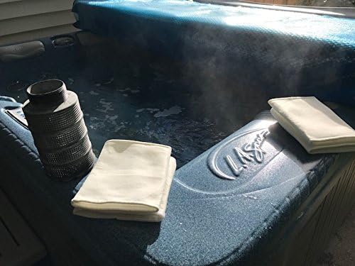 LA Spas Replacement Bag All Purpose Filter Bag Hot Tub Filter Bag Compatible with LA Spas Aqua Klean Filter(2 Packs)
