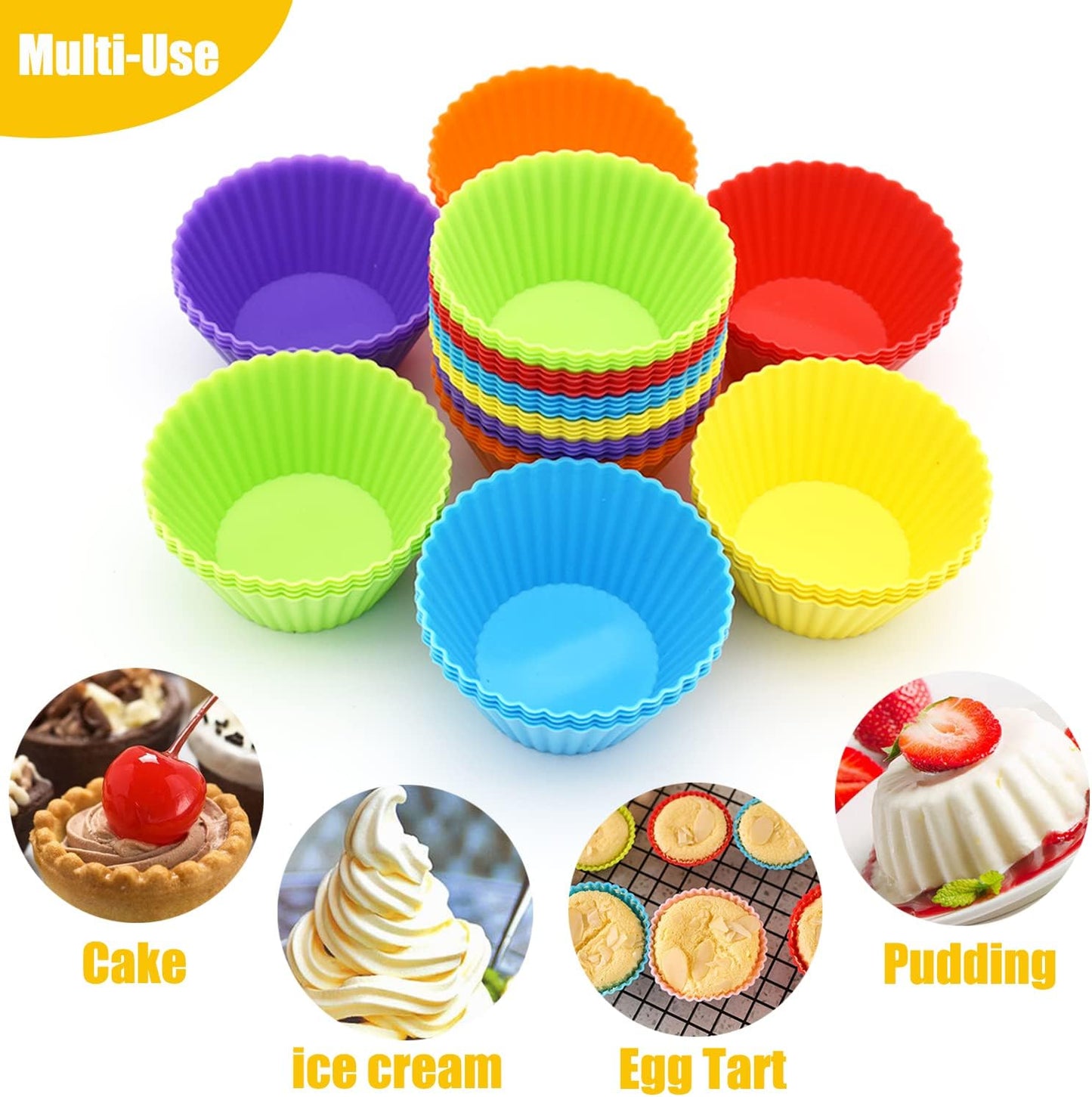 Cupcake Liners Standard Baking Cups Muffin Paper Cases